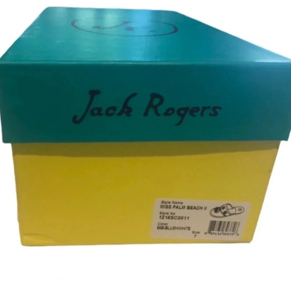 JACK ROGERS NEW GIRLS TODDLER SANDAL FOOTWEAR BLUSH SUMMER FLIP FLOPS CHILD SZ 7 - Picture 5 of 5